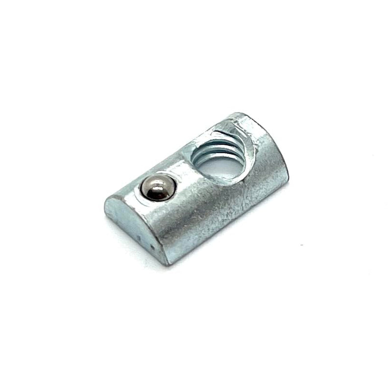 Roll-in T-Nut with Ball Spring, 1/4-20 Tap, No Step, 10 Series, 48 PCS