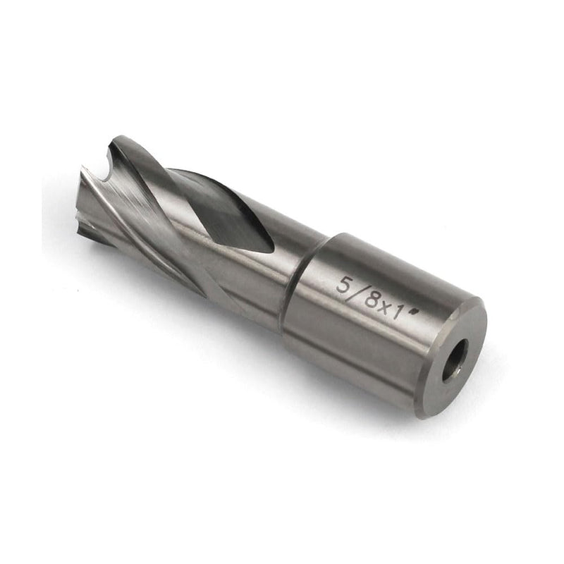 OSCARBIDE 5/8" x 1" HSS Annular Cutter 3/4" Weldon Shank Mag Drill Bit | 2 Flat | 5/8"Cutting Diameter | 1"Cutting Depth | Burr-Free Holes | Rapid Chip Removal | 10x Faster Than Twist Drills