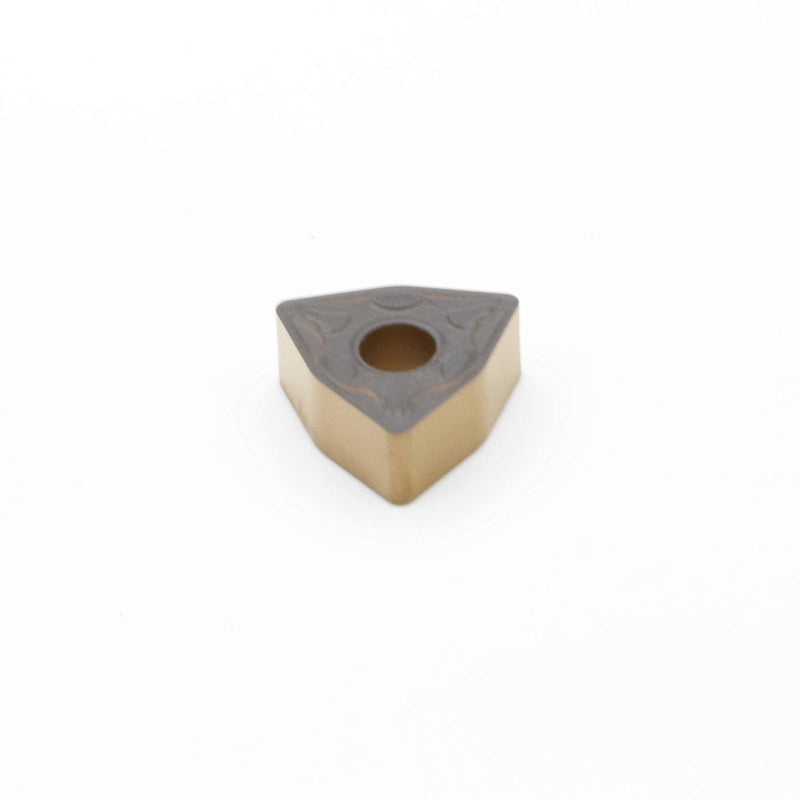 CNC Carbide Turning Inserts for Metal Cutting WNMG332/WNMG060408-PM, The Chip Breaker"PM" fit for Semi-Finishing Steel Cutting, 10 PCS.