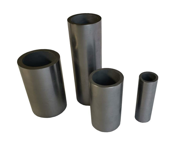 OTOOLWORLD Smelting Lab Graphite Crucible Lab Supply (50MM(1.97") X 100MM(3.94")) 50MM(1.97") X 100MM(3.94")
