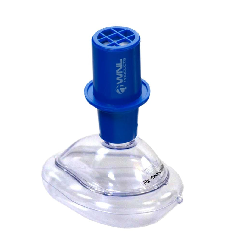 WNL Products 5000TMV-COMBO Adult/Child & Infant CPR Practi-MASK & Valve Combo Pack, 5 Adult/Child, 5 Infant Masks, and 5 CPR Training Valves