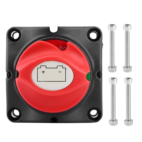 aqxreight 12V Battery Isolator Master Disconnect Switch,Dual-Level Cut-Off for RV, Yacht & Marine Applications – Heavy-Duty 250A Rated, IP67 Sealed, OEM-Ready Replacement