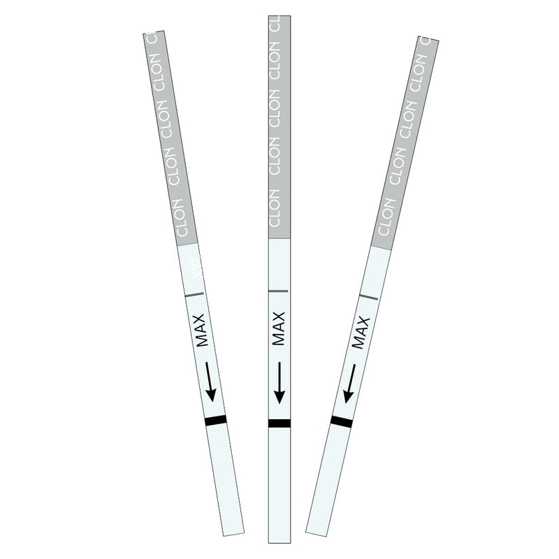 12 Panel Now - CLON Urine Test Strips - Clonazepam One Step, Rapid Detection, Easy to Use Kit, Easy-Read, Fast and Accurate Results Displayed in as Little as 5 Minutes [25 Pack]
