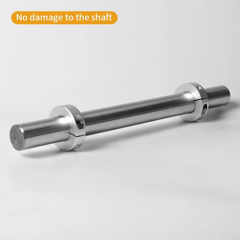 4pcs 8mm Linear Rail Stop Collars Aluminum Shaft Collar, 8mm Bore Size, 30mm OD, with M4 Set Screw, 10mm Thickness (Pack of 4)
