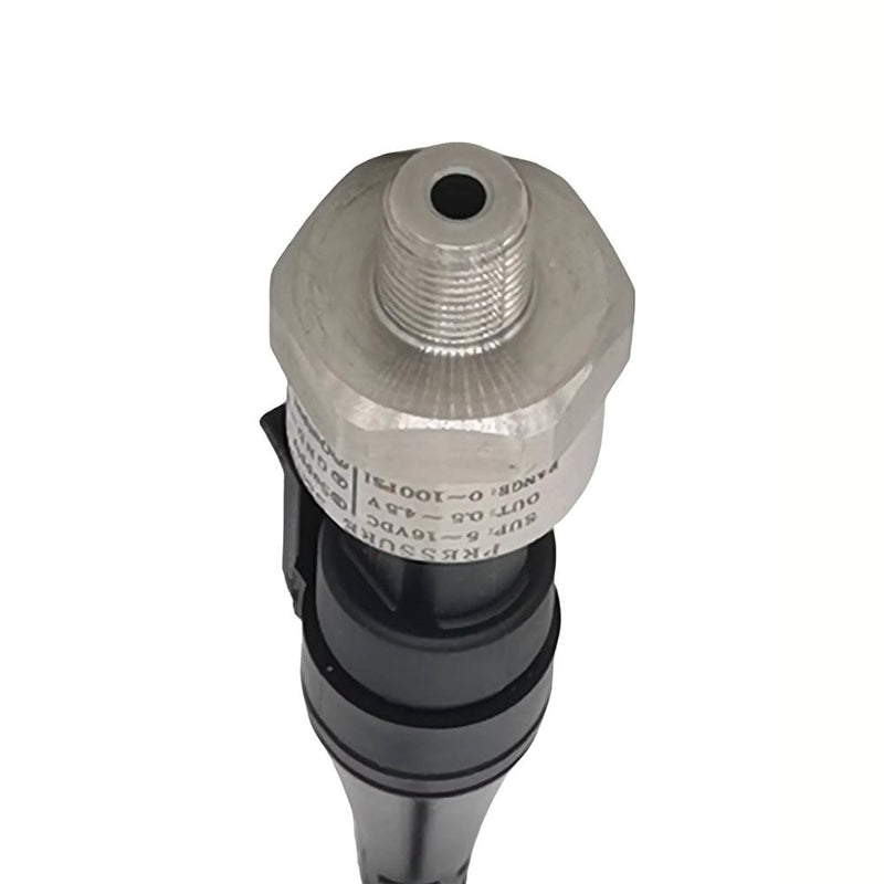 TMaster Stainless Steel Oil Fuel Pressure Sensor Transducer Sender with 1/8" -27 NPT Thread，Pressure Regulator for Oil Fuel Air Water Pressure，0-100 Psi Switch Sensor Transmitter with Connector