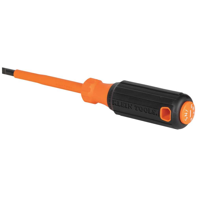 Klein Tools 85073INS Insulated Screwdriver Set features 1000V Phillips, Slotted and Square Tips, Cushion Grip Handles, 3-Piece 3-Piece Set