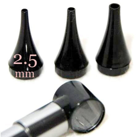60 Count - Dr Mom 2.5 mm Disposable Otoscope Specula - Premium Quality for Dr Mom Third Generation Slimline and Original Model otoscopes ONLY