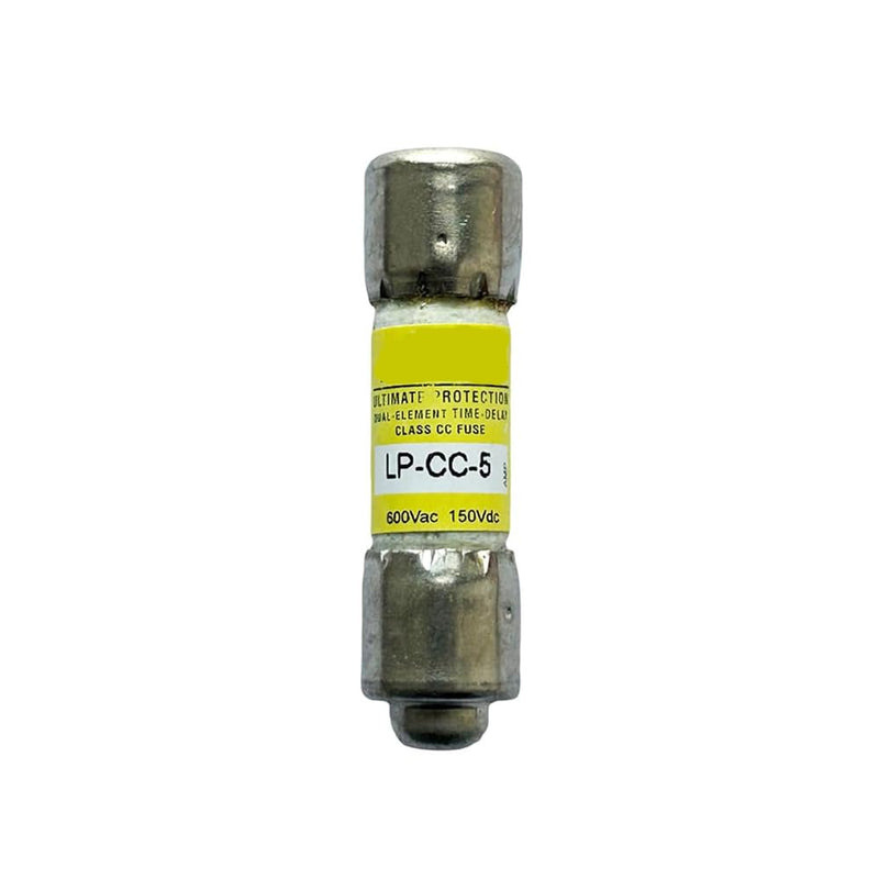 10-Pack New LP-CC-5 LP-CC-5A LP-CC 5A 600Vac Time Delay Fuse, LP-CC-5A Current Limiting, Motor Starting, Frequent Cycling,Class CC Rejection Cartridge Fuse