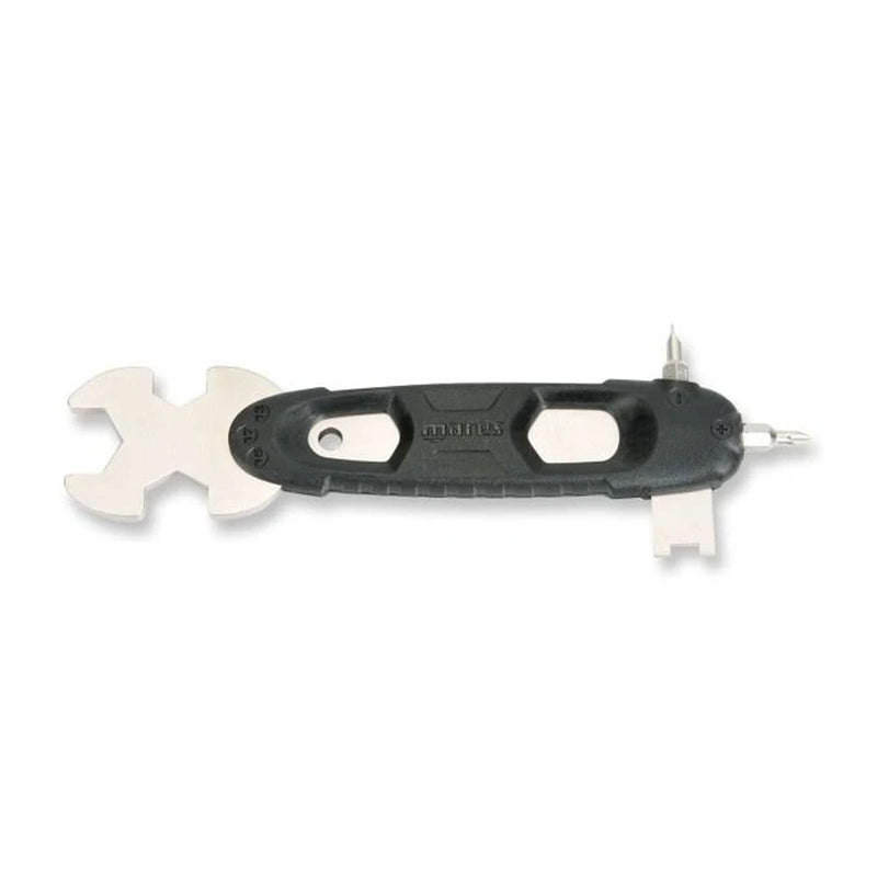 Mares Multi Tools Tech - Scuba Diving Multi-Purpose Various Spanners & Screwdrivers Black