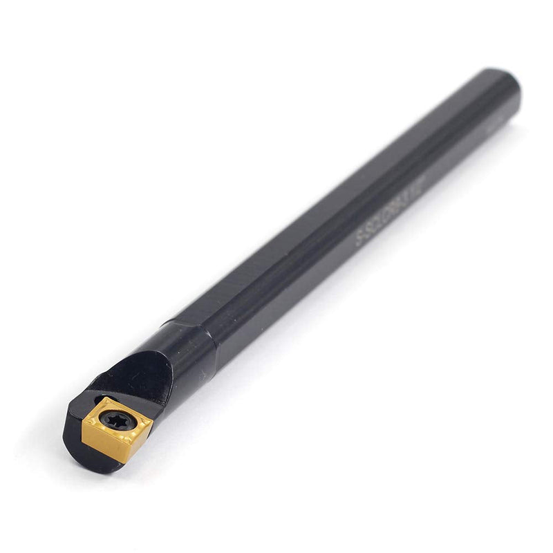 OSCARBIDE 1/2'' x 7''Indexable Boring Bar,Right-Hand Sclcr Boring Bar with Carbide Insert CCMT09T304(CCMT32.5),1 Piece
