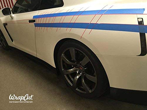 WrapCut, Edge Cutting Tape, 1/8-Inch X 200 Feet, 5-Pack