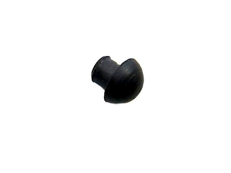 Small Rubber Push-in Mushroom Bumper Fits 3/16" Opening - 11/32" Diameter (8)
