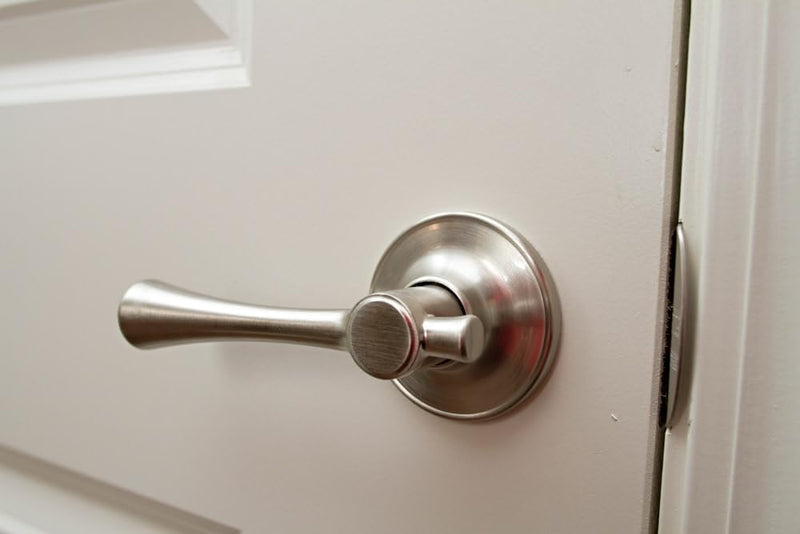 Design House 755413 Ironwood Passage Hall and Closet Door Lever Satin Nickel