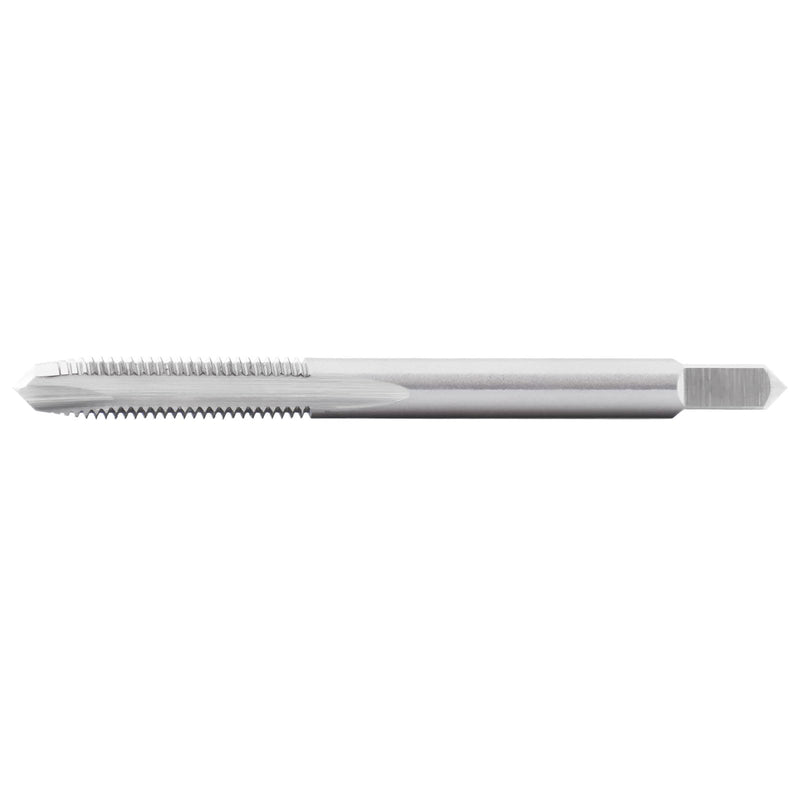 Accusize Tools - H.S.S. Metric Spiral Point Taps, American Standard, Fully Ground (Size: M5X0.8, Flute: 2) | Fully Ground Bright Finish, Right-Hand Cut, Square Shank, H Limit D4, American Standard, SPT-5M-08x10