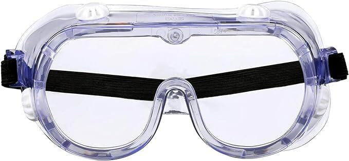 Chemical Splash/Impact Safety Goggle, Soft, Adjustable 1 -Pack