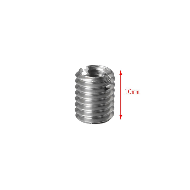Thread ADAPTERS DGBRSM 8pcs Thread Adapters Sleeve Reducing Nut for M8 8MM Male to M6 6MM Female Threaded REDUCERS M8 MALE TO M6 female