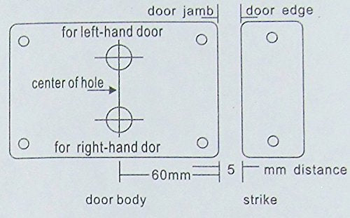YuHan Electric Electronic Door Lock DC 12V for Doorbell Intercom Access Control Security System