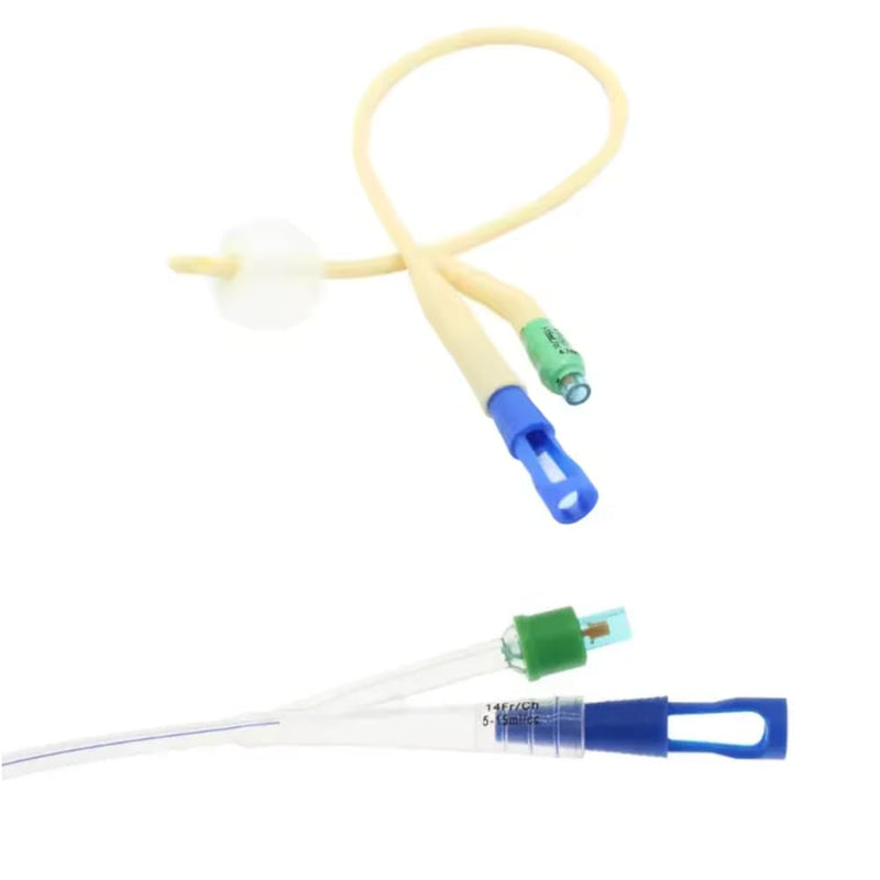 20 Sets Catheter Plugs Tube - Individually Sterile Packaged Catheter Plug Adapter - Catheter Supplies, Blue