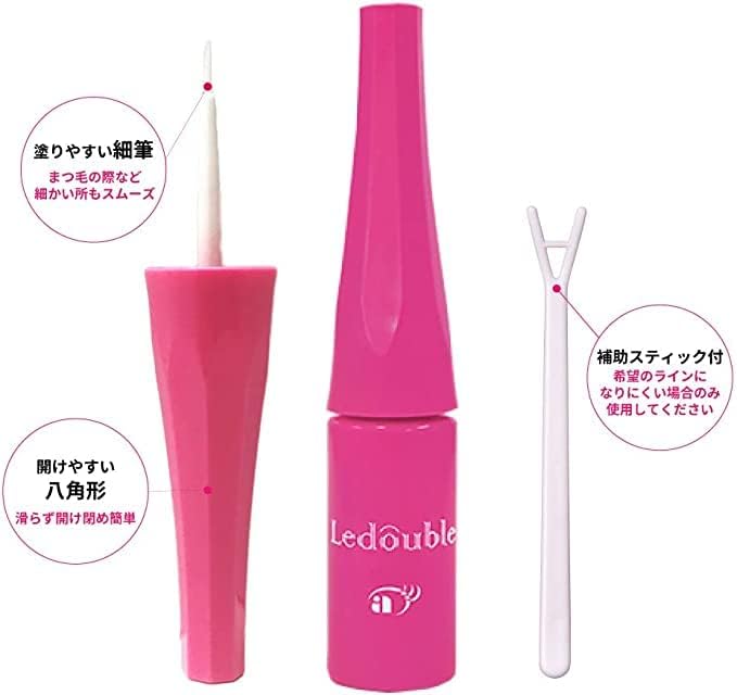 Adult Ledouvre 0.16 fl oz (4 ml) Double Layer Teardrop Bag with Bangs - NewNest Australia