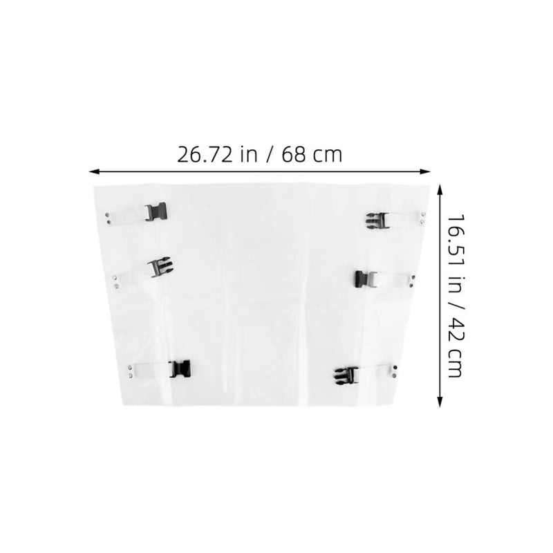 Chair Foot Cover Pad, 3pcs Plastic Washable Clinic Unit Chair Toe Cover Sleeve Mat Dentist Clinic Unit Anti-Dropping