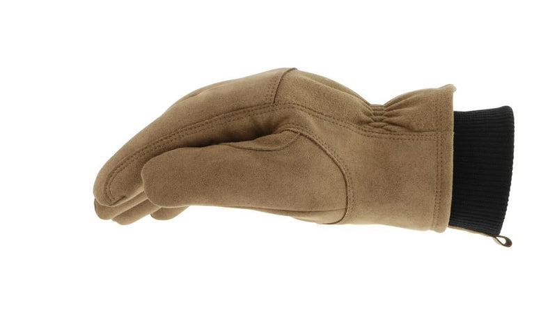 Mechanix Wear ColdWork Insulated Driver - Insulated Leather Gloves for Winter Work - Water-Resistant - Secure Fit - Touchscreen-Capable - Durable - Medium - Brown