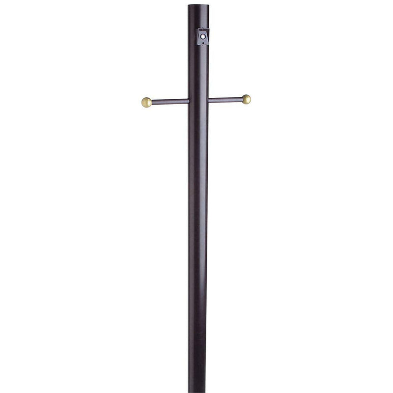 Replacement Dusk to Dawn Sensor for Outdoor Pole Lights - Automatic On/Off Light Sensor for Outdoor Lighting – Steel Light Sensor, Black, Design House 502146 Photo Eye