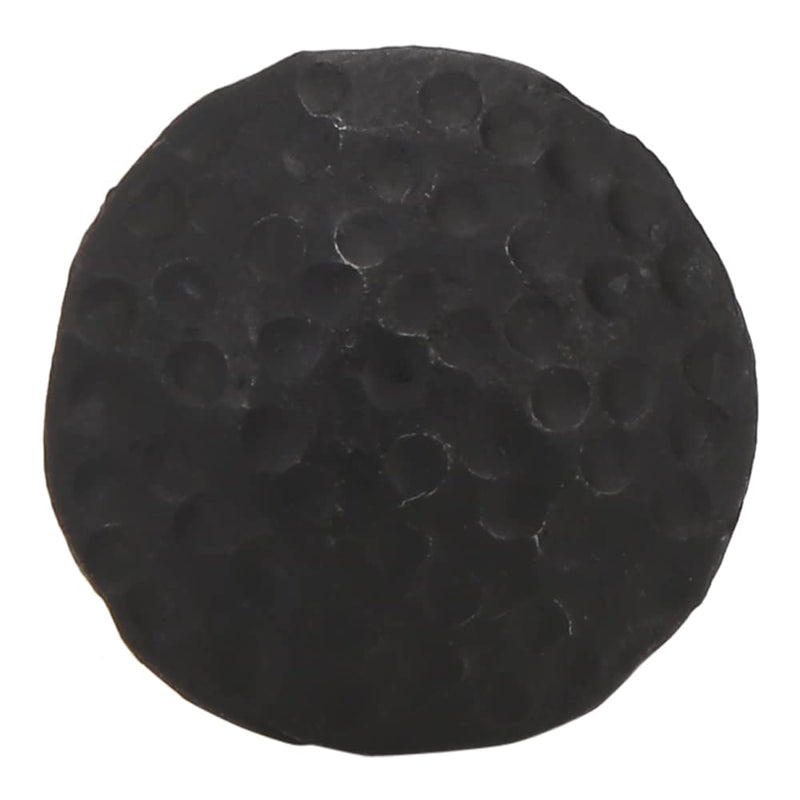 A29 Round Iron Clavos Decorative Nails, Hand Forged 1 inch Iron Clavos Black, Natural Black Finish, Decorative Bolts for Wood Doors, Cabinets, Furniture, Iron Nails (Set of 12) 1 x 1 Inch 1" x 1" (12 pk)