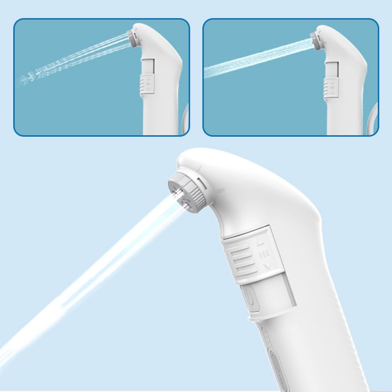 (Upgraded Power and Bigger Battery) Portable Bidet Travel Bidet Sprayer Electric Bidet Portable Jet Spray for Toilet,Bathroom and Outdoor Hiking, Muslim Shower Spray with 2.3Liters Bottle