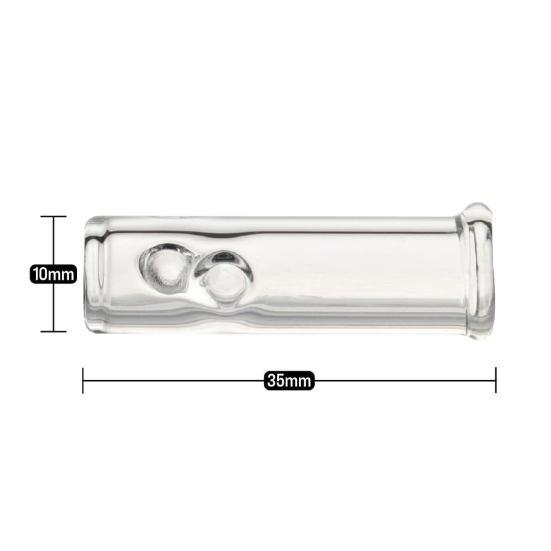 BIO Glass 'The Edge' 2 Pokes Glass Tips, 10mm - 75 Count 10mm - 75 Tips