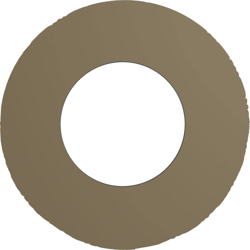 Ekena Millwork CM09CLCSC 9" x 4-1/2" x 1/2" Claremont Ceiling Medallion, Castle Stone Crackle Castle Stone Crackle (Flat Finish)