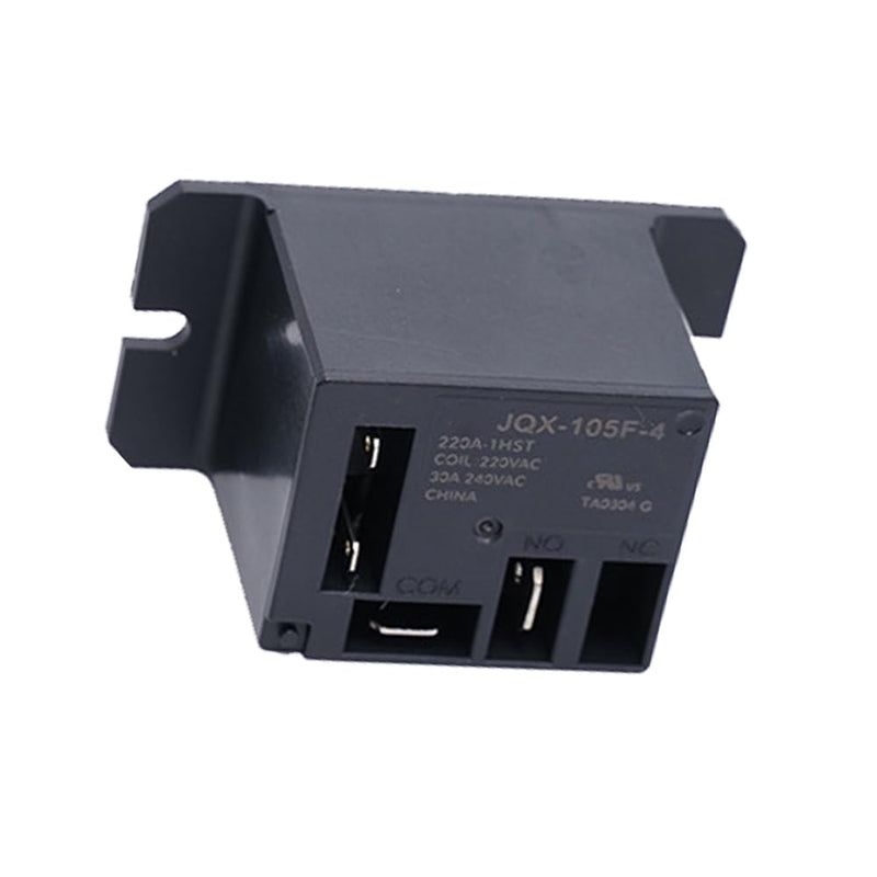 2 Pcs HF105F-4-220A-1HST 4 Pins Relay Compatible JQX-105F-4-220V-1HST 220VAC 30A JQX-105F-4-220V-1HS HF105F-4-220A-1HS