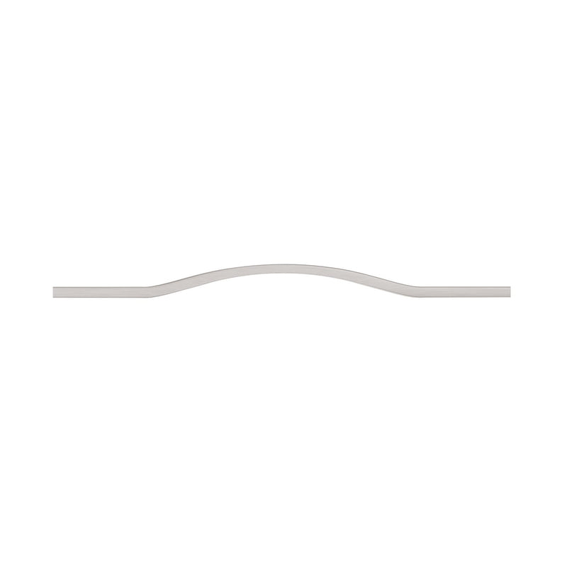 Richelieu Hardware BP8777288195 11 3/8-inch (288 mm) or 12 5/8-inch (320 mm) Center-to-Center Brushed Nickel Modern Arched Cabinet and Drawer Pull Handle for Kitchen, Bathroom, and Furniture 288 mm