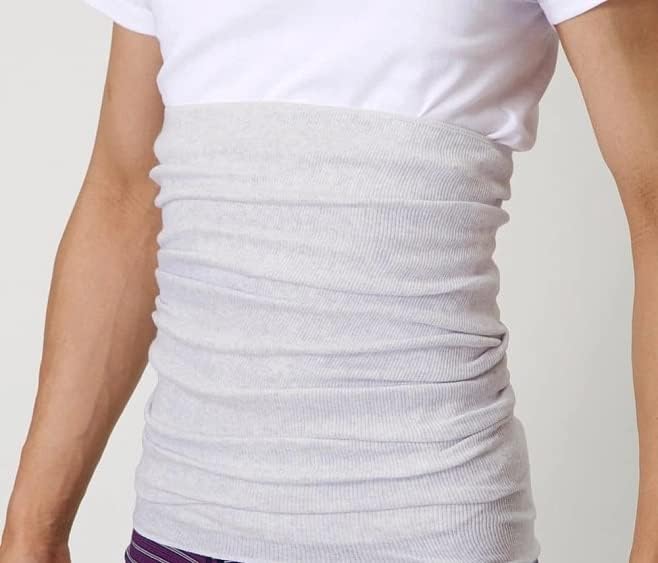 GUNZE Loving Belly Band Cotton Rich Ribbed Unisex - NewNest Australia