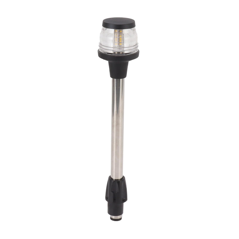 Yunseity Boat Stern Light, 12 Inches LED Anchor Light, 2NM Visibility Marine All Round Lights, IP65 360 Degree All Round 4000-4500K Anchor Pole Light for Pontoon and Fishing Boat