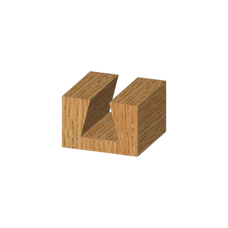 Whiteside Router Bits D14-375 Dovetail Bit with 3/8-Inch Large Diameter 3/8-Inch Cutting Length