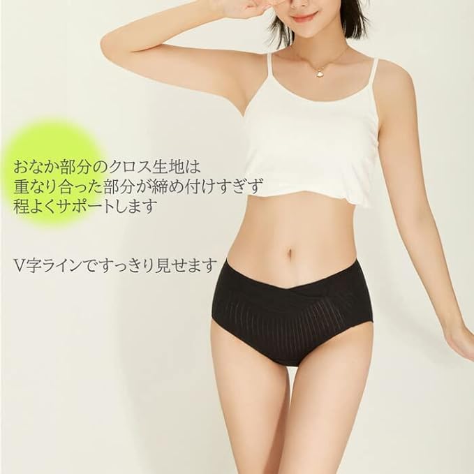 KarlyShop import s610 Sanitary Panties, Menstrual Underwear, Cotton, For Day/Night, For Many Days, Safe To Waist, Long, Firm Fabric, Waterproof - NewNest Australia