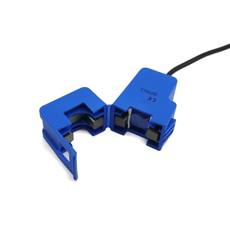 2Pcs SCT013 Non-invasive Split AC Core Current Transformer Sensor SCT-013-005 (5A 1V 1%) 5A 1V 1%