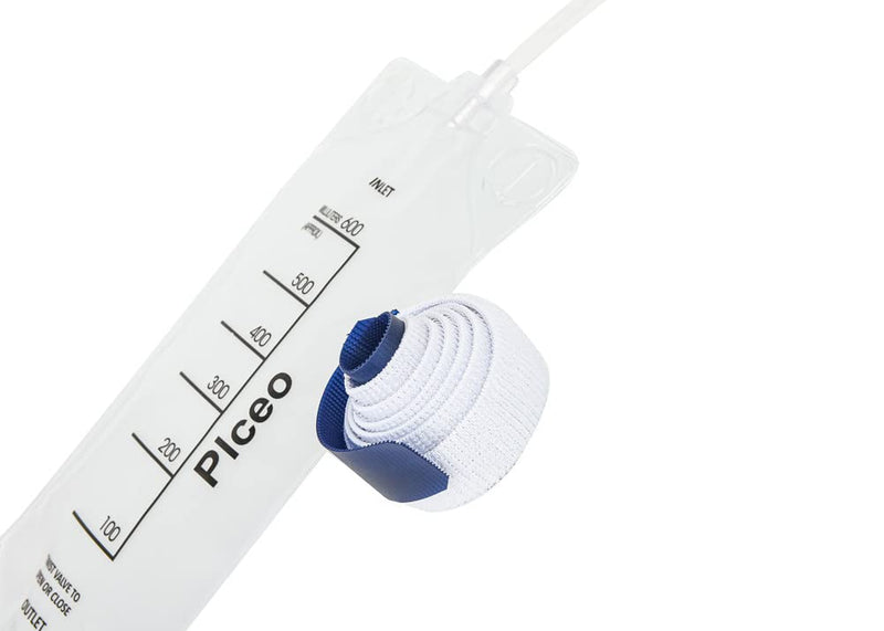 Depot with Clear 600ml Drainage Bag, Twist Drain Valve, 24 Inch Tubing,nephrostomy Bag (1) 1