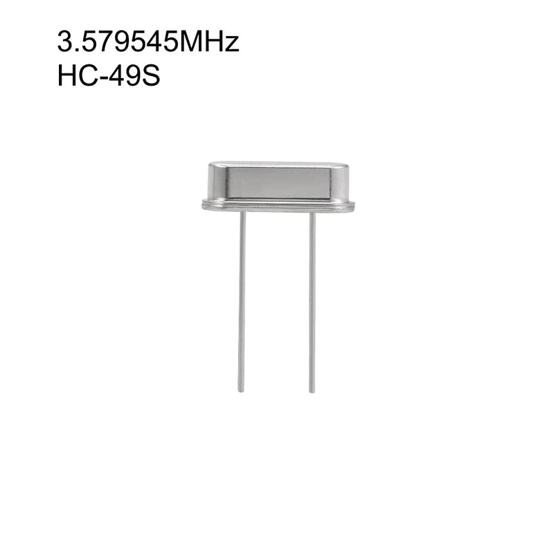 uxcell DIP Quartz Crystal Oscillators Resonators 3.579545MHz HC-49S Replacements 10 Pcs