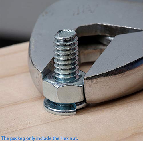 M8 Hex Nut M8-1.25 (20 Pack), 65mm Height, 304 18-8 Stainless Steel, Hex Nuts 120153
