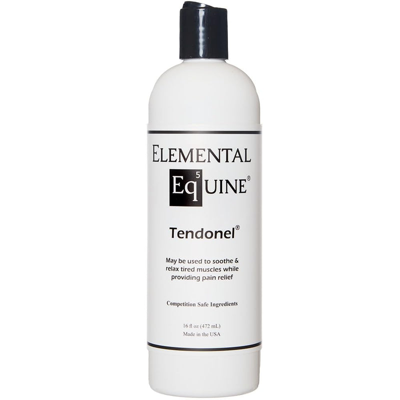 Elemental Equine Tendonel 16oz Liniment Rub for Horses - Soothe and Relax Tired Muscles While Providing Relief and Reduced Stiffness