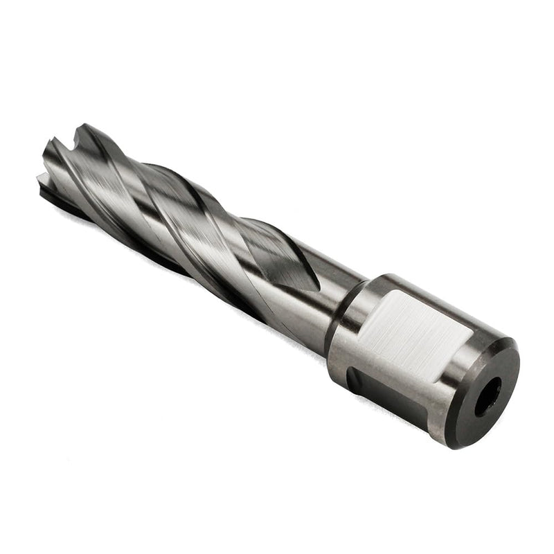 OSCARBIDE 9/16" x 2" HSS Annular Cutter 3/4" Weldon Shank Mag Drill Bit | 2 Flat | 9/16"Cutting Diameter | 2"Cutting Depth | Burr-Free Holes | Rapid Chip Removal | Precision Ground Edges