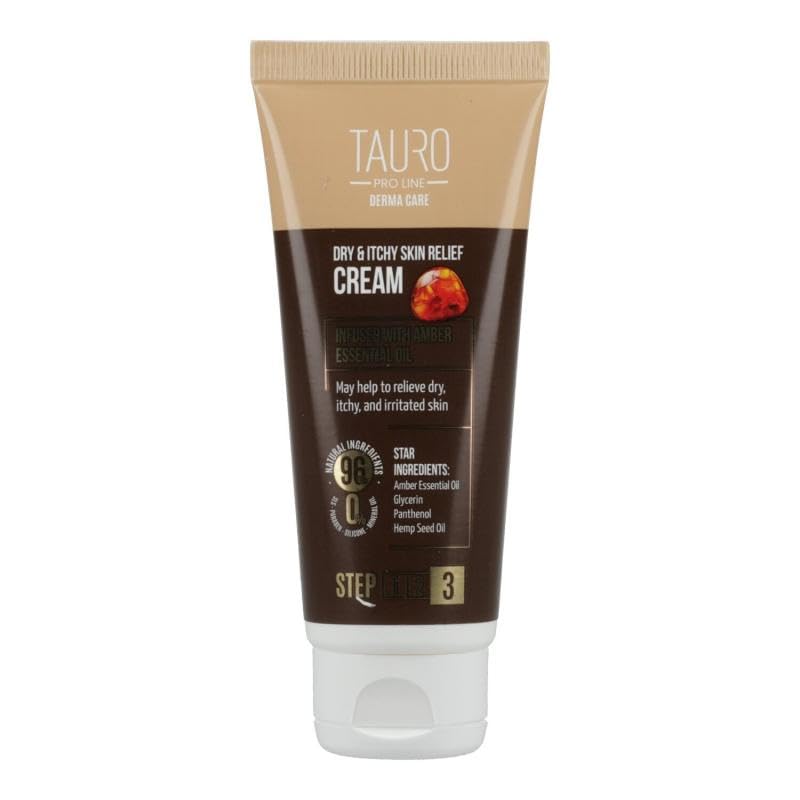Tauro Pro Line Dog Itchy Skin Relief Cream – Dog Moisturizer for Dry, Itchy Skin – Soothes Itching & Rashes, Gentle for Cats & Puppies (Derma Care 2.5 Fl Oz) Itch Relief Cream
