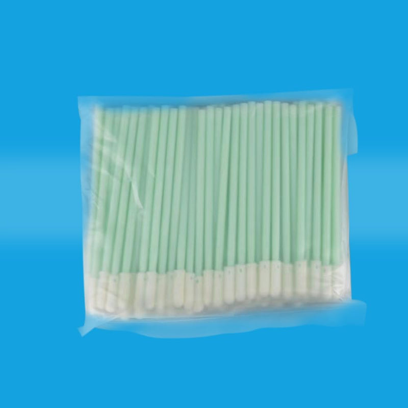 Cleaning Foam Swab Anti-Static Lint-Free 2.5mm Fiber Optic Connector Cleaning Tools for FC/SC/ST, 500pcs/bag 500