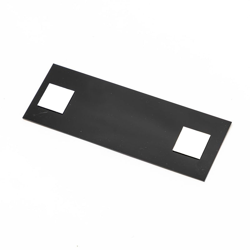 All Quality Basic Exit Wall or Door Sign - Simple & Clear To Ensure Safety | Easy to Install - Black/SIlver - Small (1 Pack) 2" x 6" - Small (1 Pack) Black / Silver