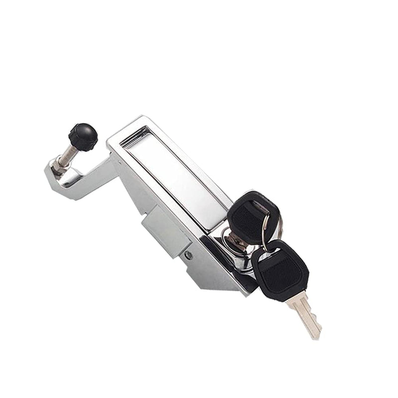 WJSKDQ 2PCS Compression Latch Lock Trigger Latch Lock Zinc Alloy Adjustable Lever Hand Operated Compression Latch Flush Silvers Silver 2 Pack