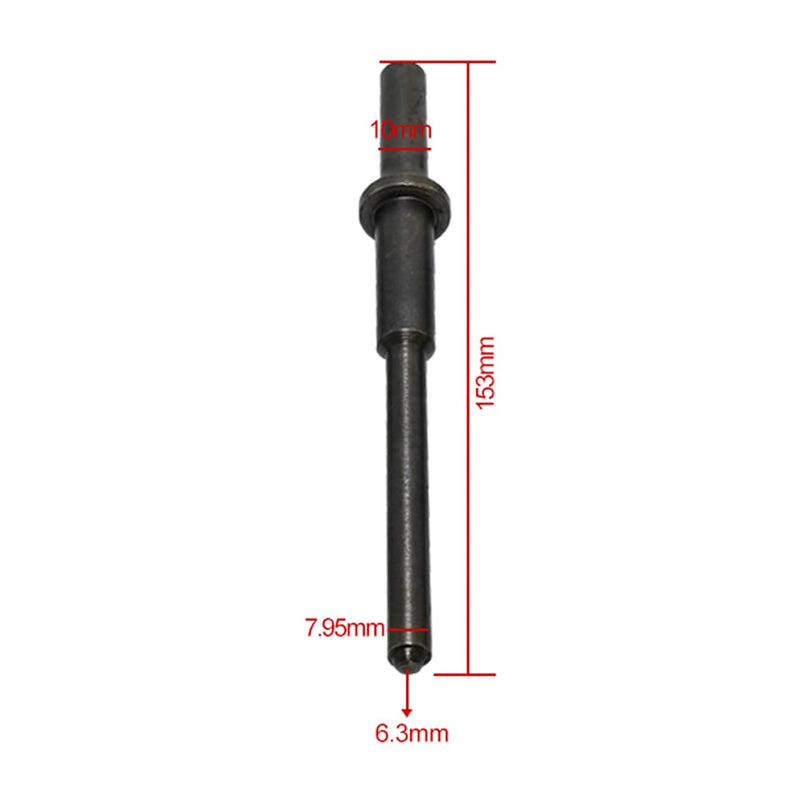 Pneumatic Pilot Punch Set,3/16" to 1/2" Pneumatic Roll Pin Punch 153mm Bolts Long Pins