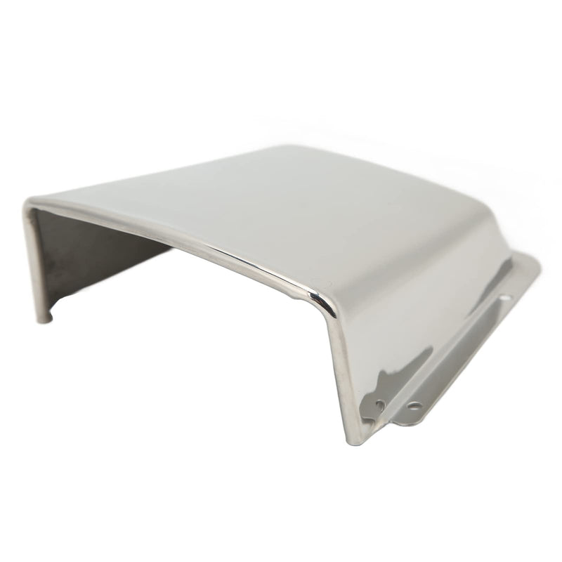 Marine Cowl Ventilator 304 Stainless Steel with Adjustable Nylon Base for Boats Yachts Universal Fit Vent Cover