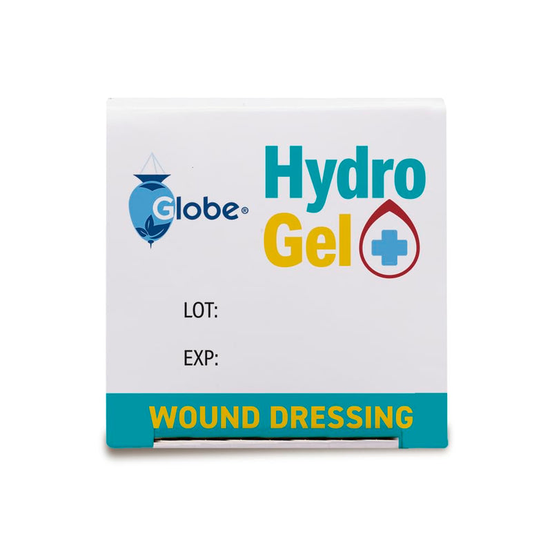 Globe (3 oz Tube Hydrogel First Aid Wound Dressing, Antiseptic Gel for Minor Cuts, Wounds, Scrapes, Rashes, Sunburns & Skin Irritations, Soothing & Moisturizing Solution, Rapid & Active Protection. 3 Ounce