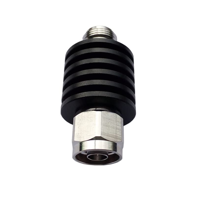 6DB 10W N Attenuator, 10 Watt 50 Ohm Attenuator DC to 3Ghz ， Fixed Attenuator (6DB) 6DB